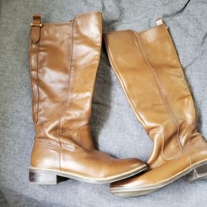 Aldo brown riding boot